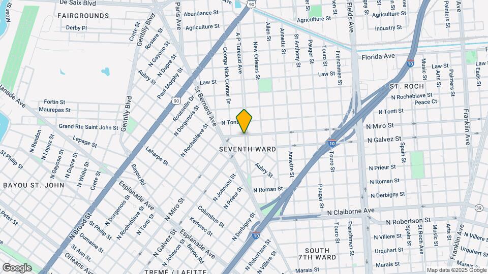 1776 N Miro St Map and Location Details