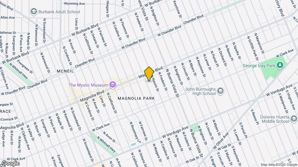 718 N Florence St Map and Location Details