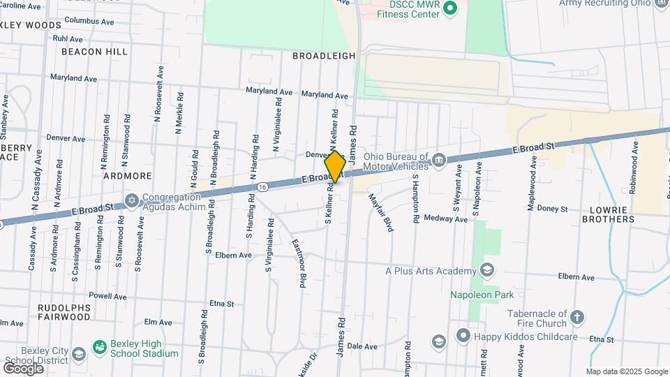 20-30 S Kellner Rd Mapa y Detalles de la Ubicación