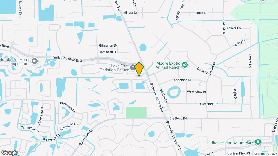 12814 Cattail Shore Ln Map and Location Details