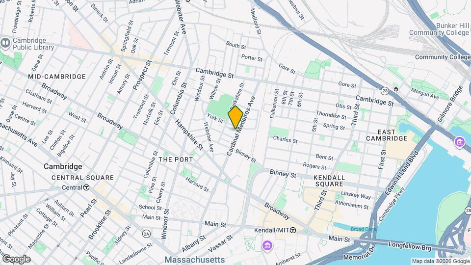 281 Cardinal Medeiros Ave Map and Location Details