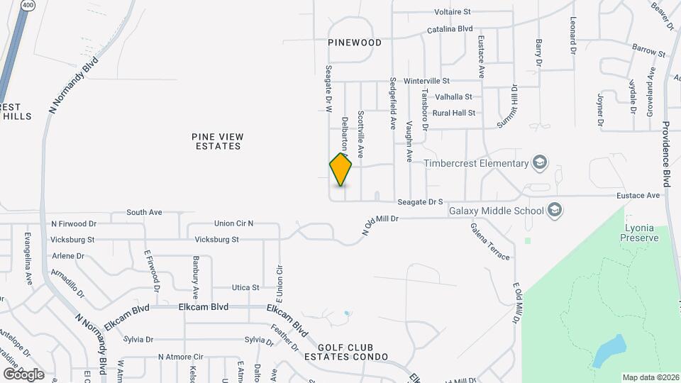 2436 Delbarton Ave Mapa y Detalles de la Ubicación