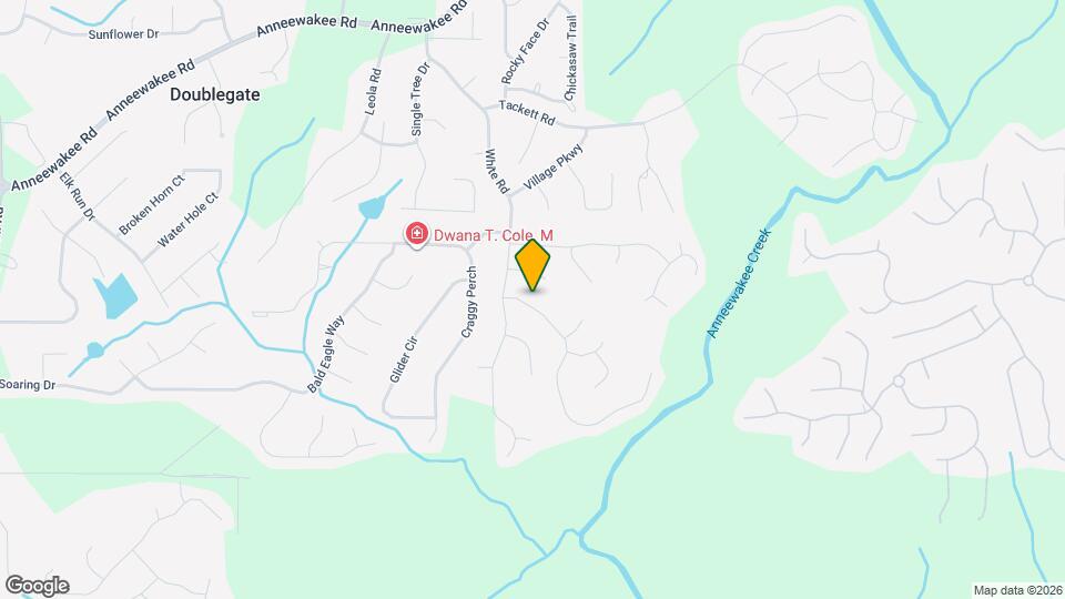 3686 Lower Creek Dr Mapa y Detalles de la Ubicación