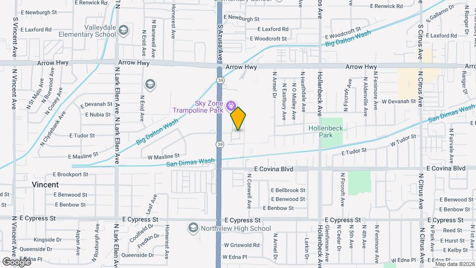 804 W Grondahl St Map and Location Details