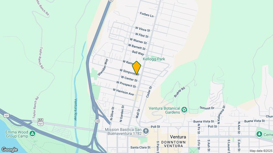 32-38 W Simpson St Mapa y Detalles de la Ubicación