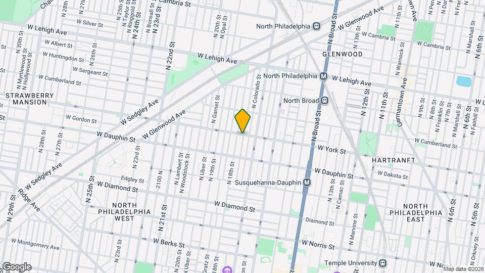 2366 N Bouvier St Map and Location Details