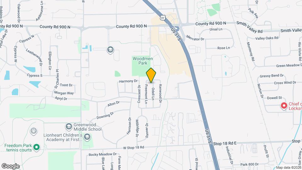 1192 Odell Ln, Unit 219 Map and Location Details
