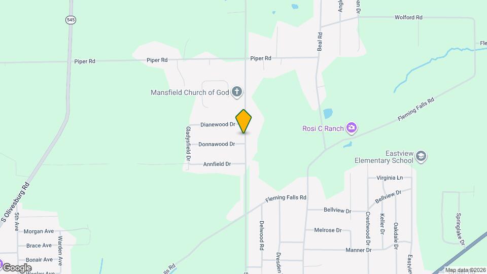 1341 N Stewart Rd Map and Location Details