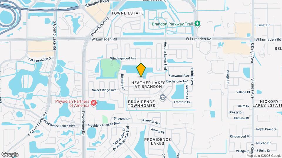 1206 Grassy Meadow Pl Map and Location Details