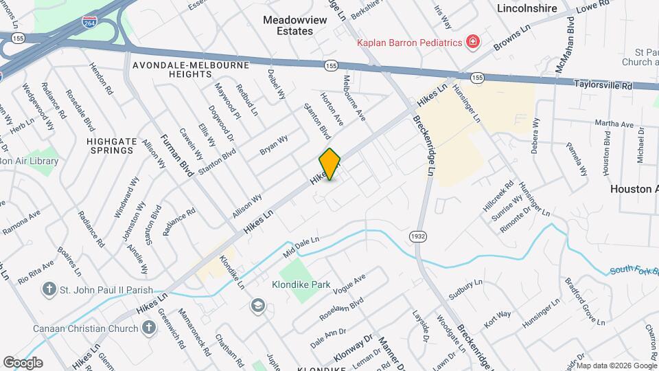 3206 Orchard Manor Cir Map and Location Details