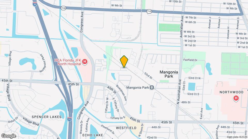 1653 Lindley St Map and Location Details