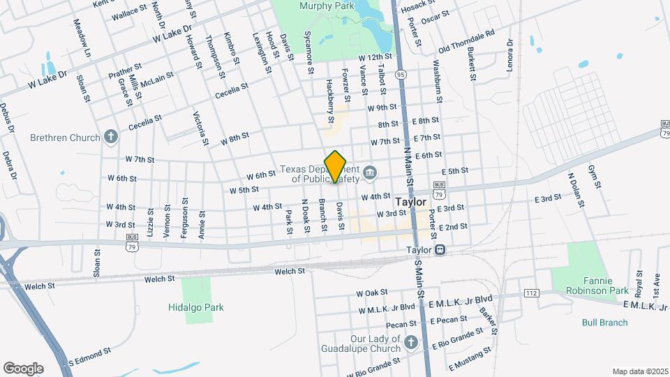 415 Davis St Map and Location Details