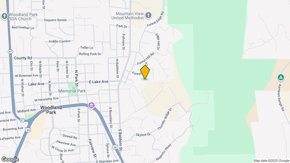 403 Forest Edge Ln Map and Location Details