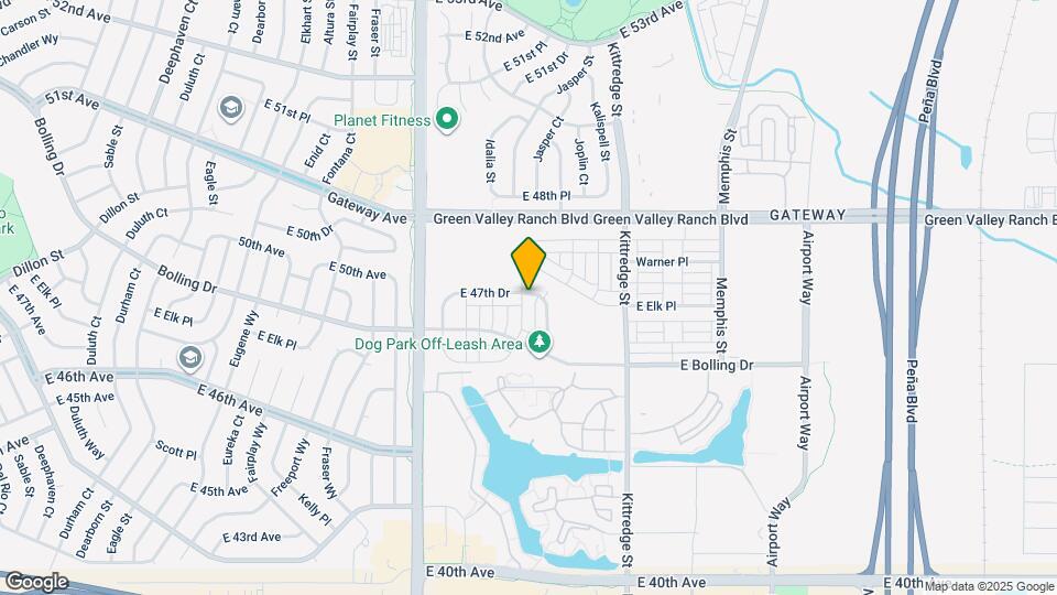 4744 N Jasper St Map and Location Details