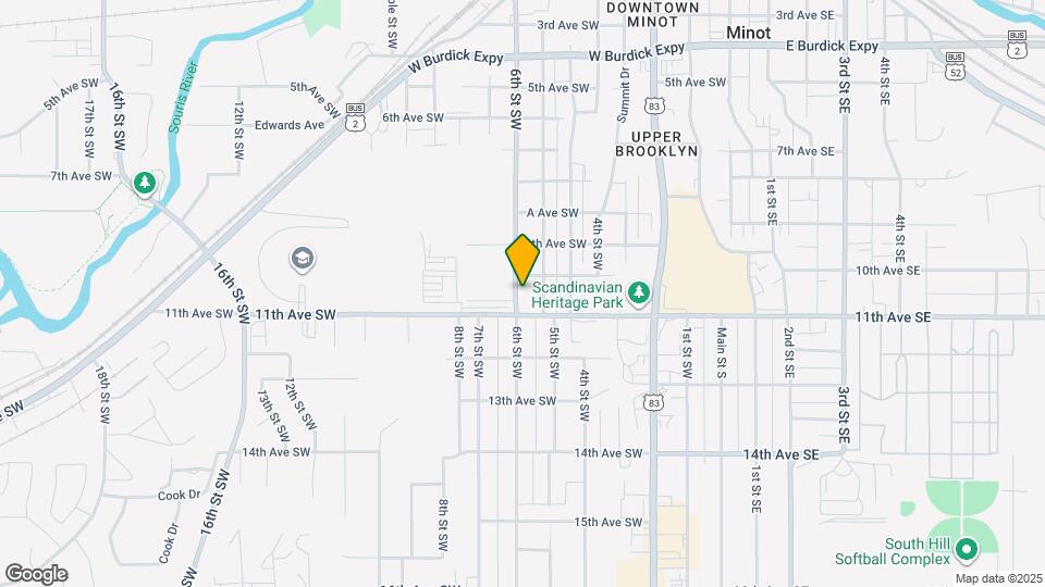 1013 6th St SW Map and Location Details