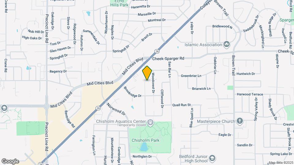 3713 Brentwood Ct Map and Location Details