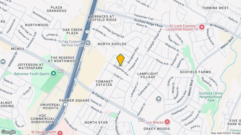 12801 Copper Cliff Ave Map and Location Details