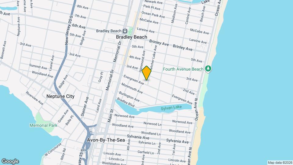 500 Evergreen Ave Map and Location Details