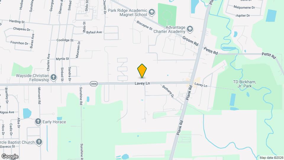 5519 Lavey Ln Map and Location Details