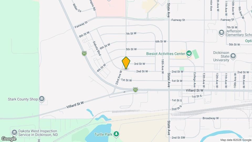 2241 2nd St W Map and Location Details