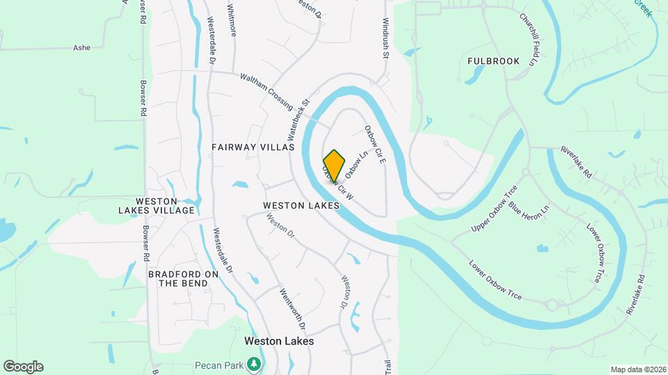 4703 Oxbow Cir W Map and Location Details