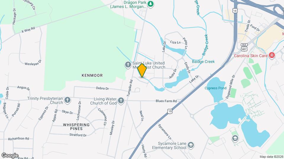 102 Meadowbrook Dr Map and Location Details