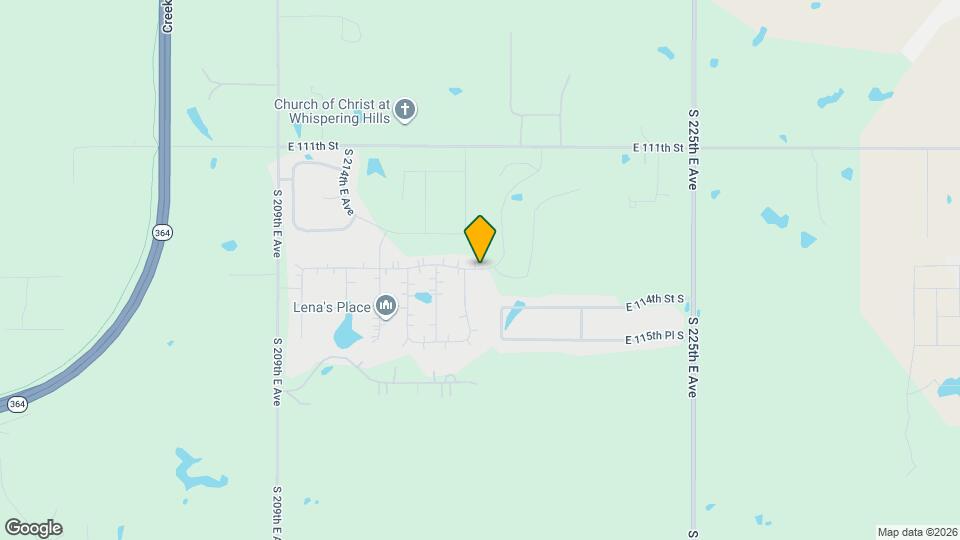 23259 E 113th Street S Map and Location Details