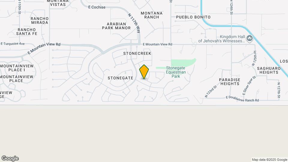 11811 E Terra Dr Map and Location Details