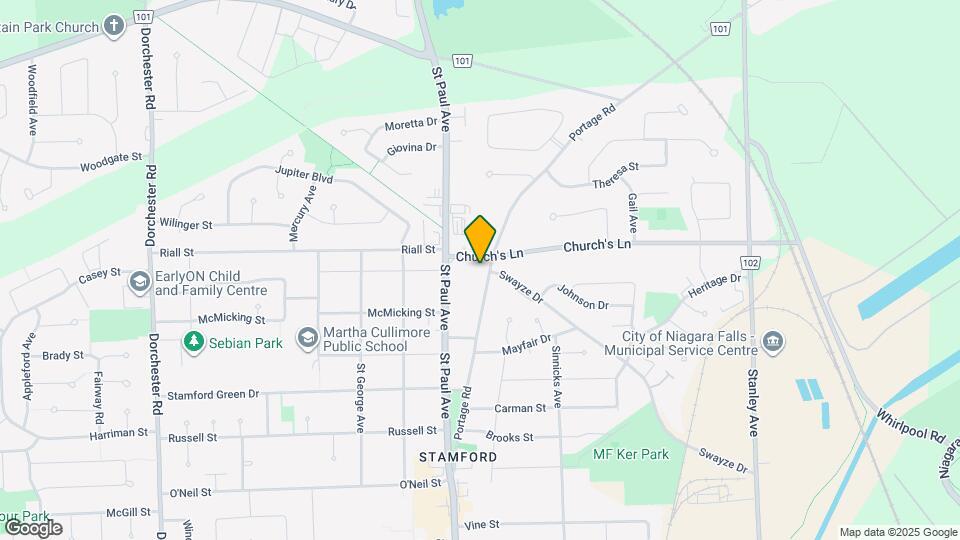 3045 Portage Rd Map and Location Details
