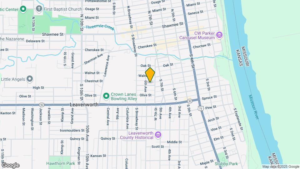 732 Chestnut St Map and Location Details