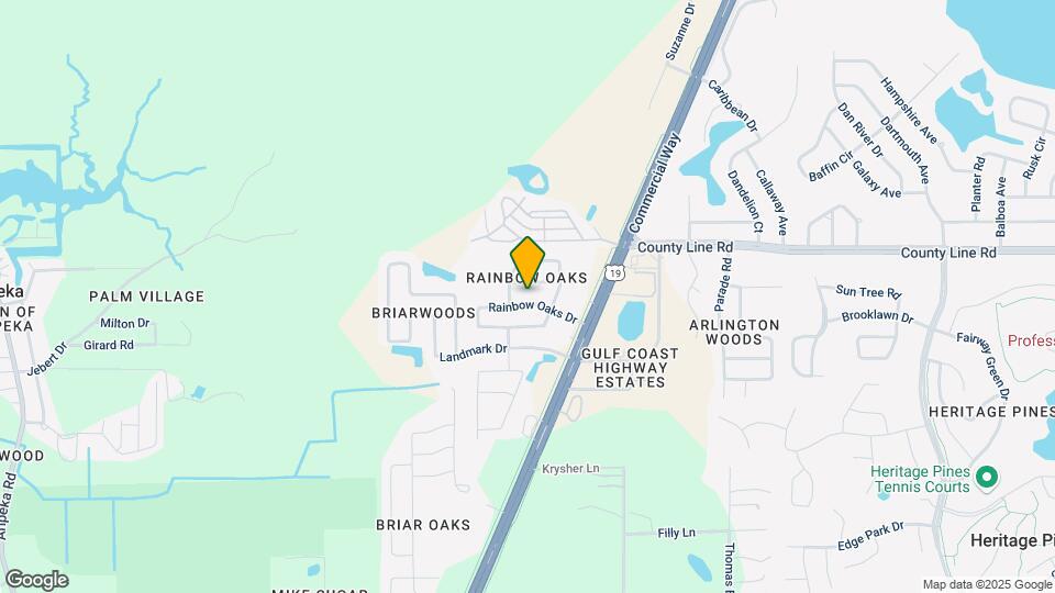10349 Rainbow Oaks Dr Map and Location Details