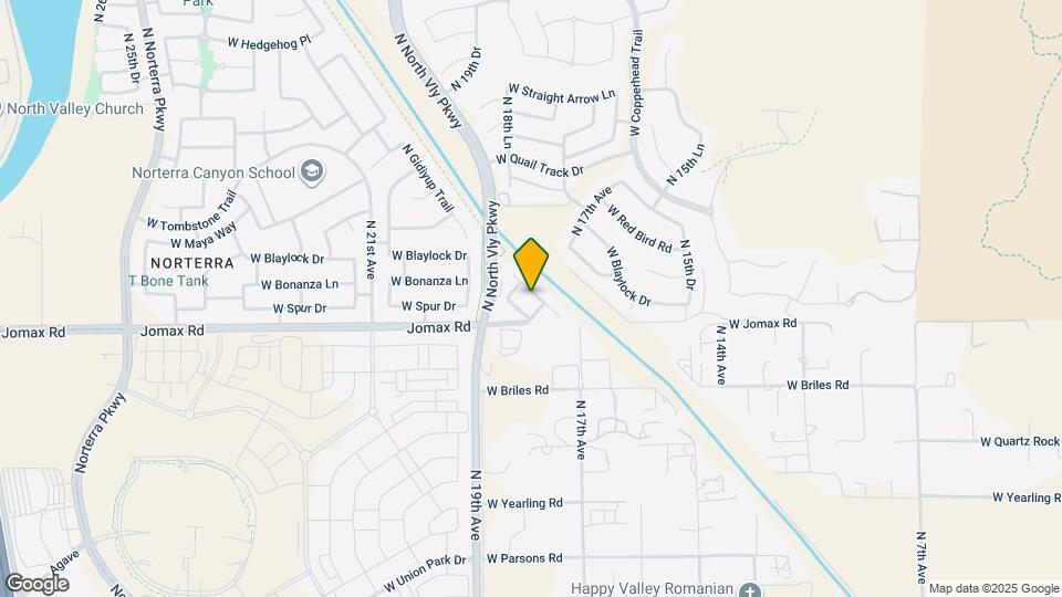 1819 W Bonanza Dr Map and Location Details