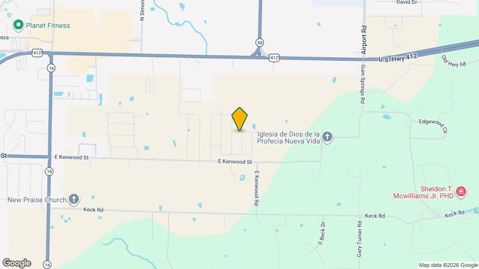 900 S Green Heron Ln Map and Location Details