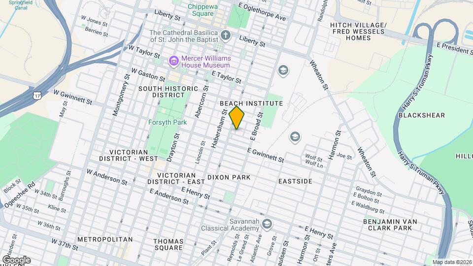 514 E Hall St Map and Location Details