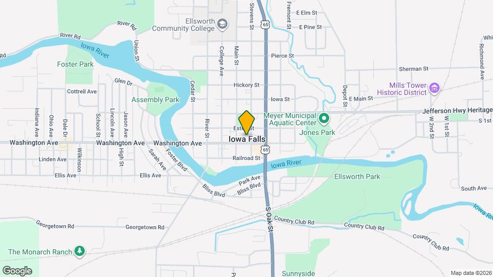 206 E Elm St, Unit 206 Map and Location Details
