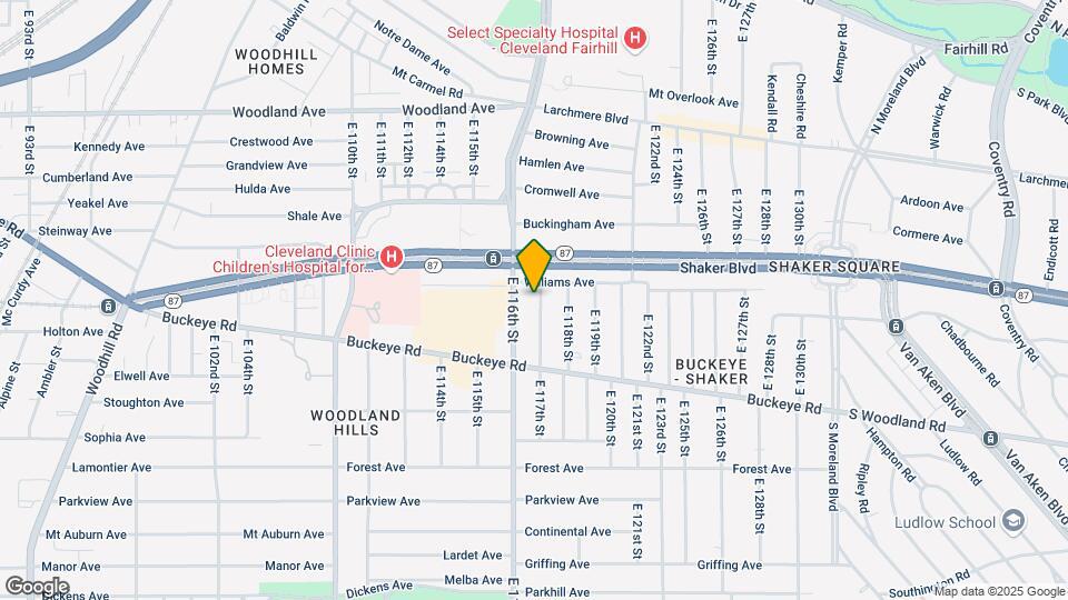 2790 E 117th St Map and Location Details