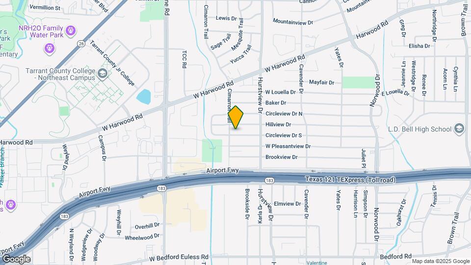 612 Circleview Dr S Map and Location Details