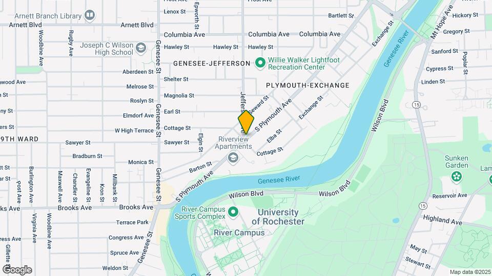 1155 S Plymouth Ave Map and Location Details