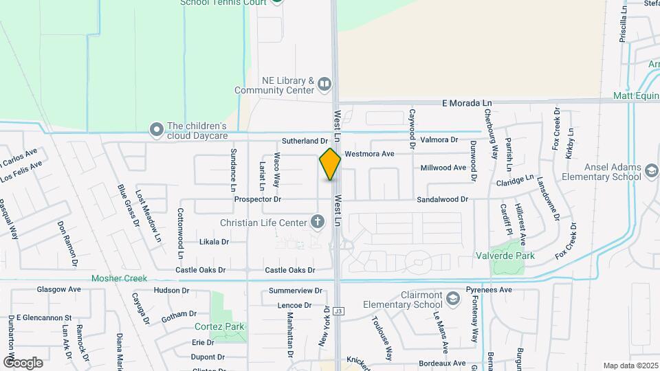 9125 West Ln Map and Location Details