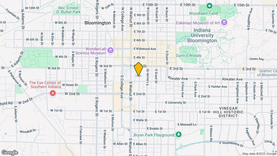354 S Washington St Map and Location Details