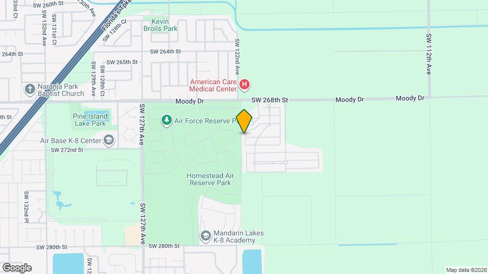 27100 SW 121st Ct Map and Location Details