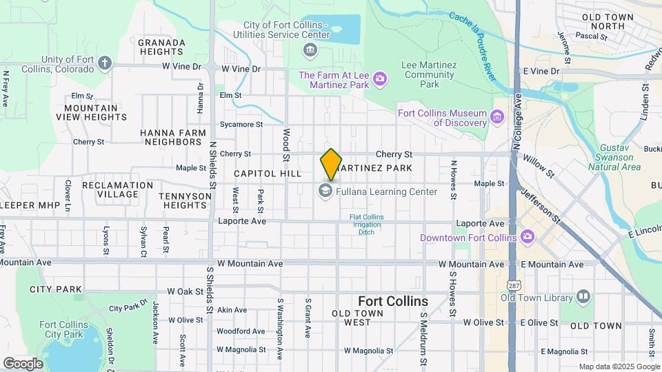 705 Maple St, Unit A Map and Location Details