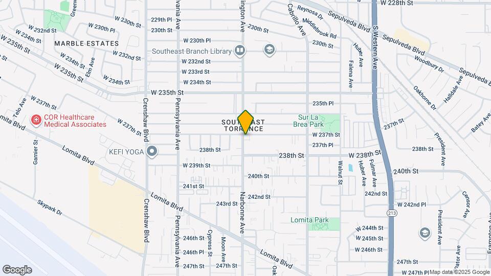 2174 W 237th St Map and Location Details