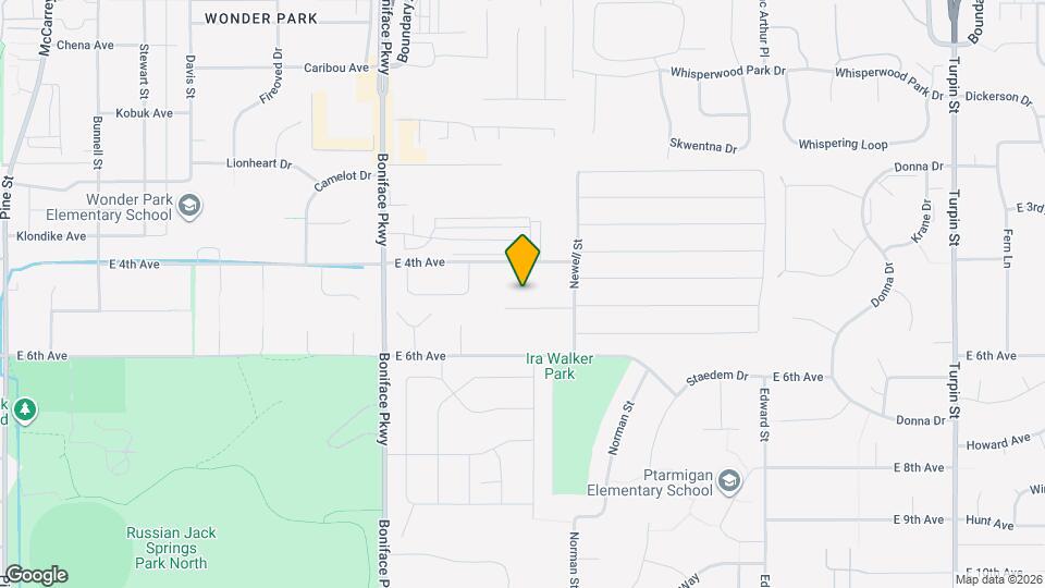 5741 Rocky Mountain Ct, Unit D Map and Location Details