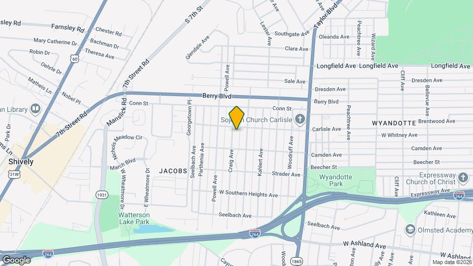 3607 Craig Ave Map and Location Details