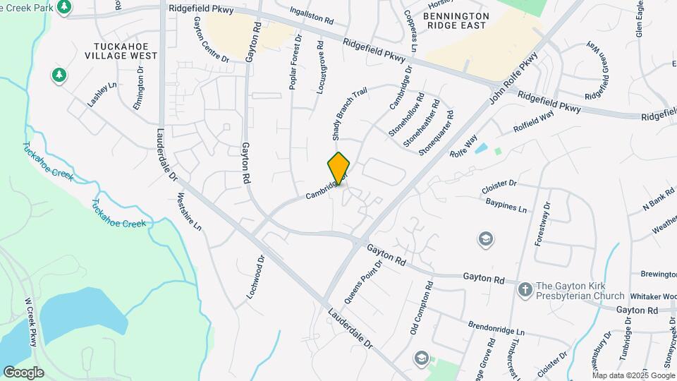 1856 Cedar Hollow Ct Map and Location Details