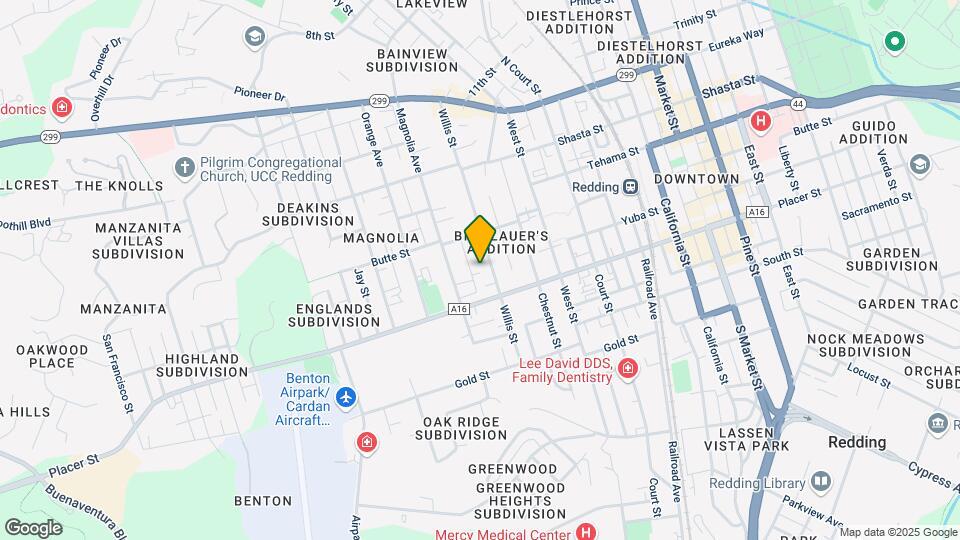1604 Willis St Mapa y Detalles de la Ubicación