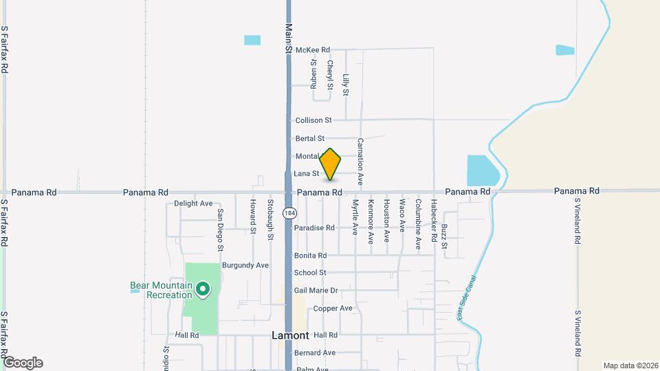 8306 Panama Rd Map and Location Details