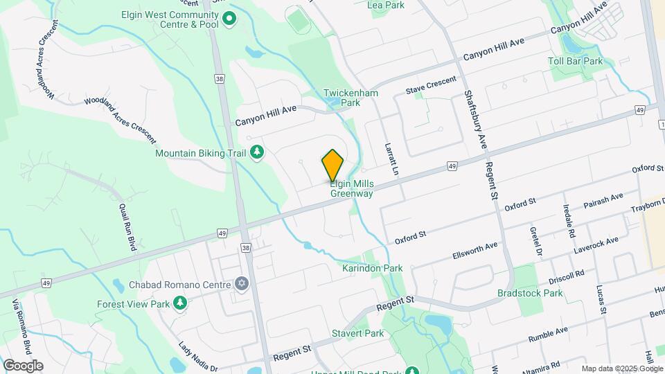23 Topham Cres Map and Location Details