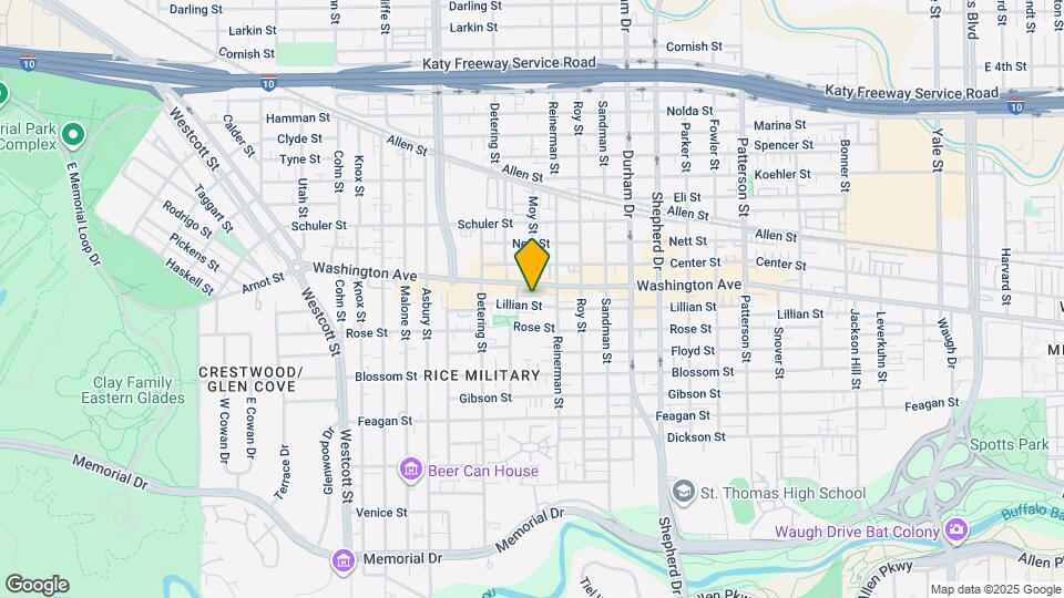 5222 Lillian St Map and Location Details